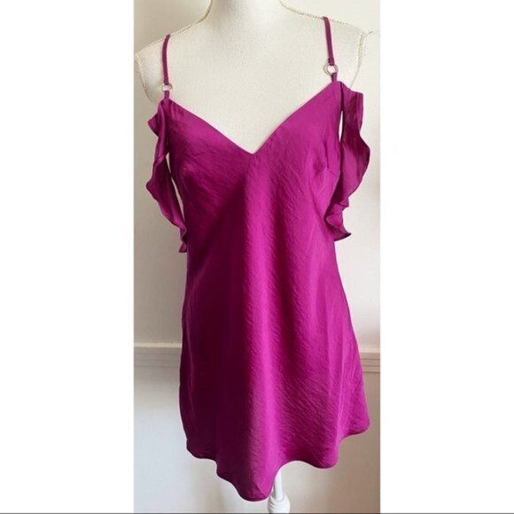 Intimately Free People • Pink/Purple WHAT I WANT Slip Dress Rare - Picture 3 of 8